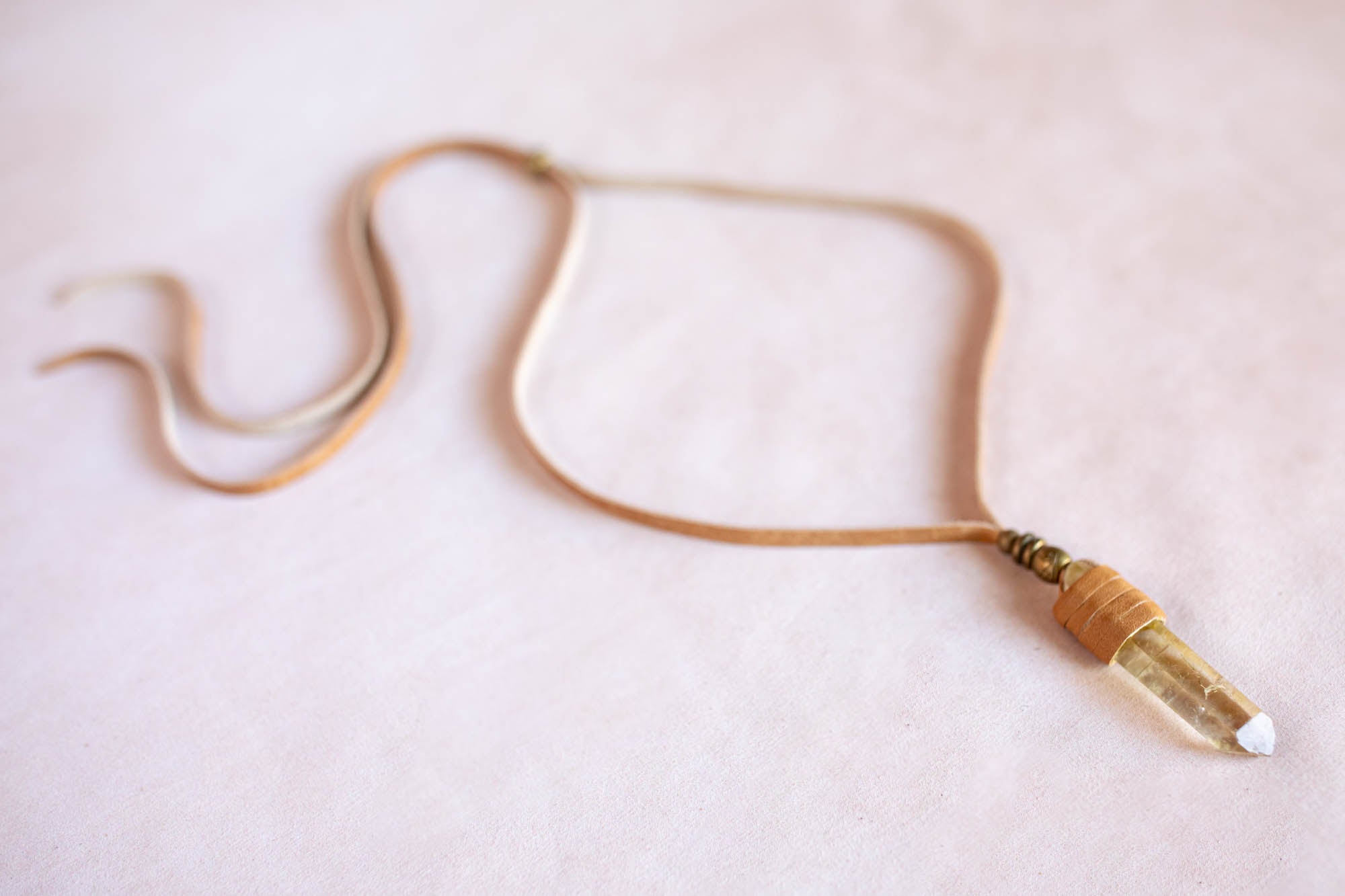 Citrine Priestess Necklace