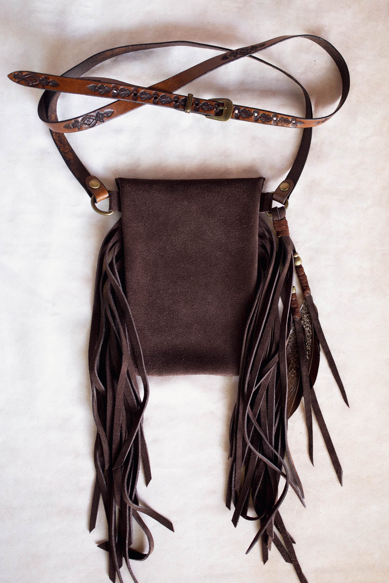 Gypsy Wanderer Phone Pouch with Turquoise