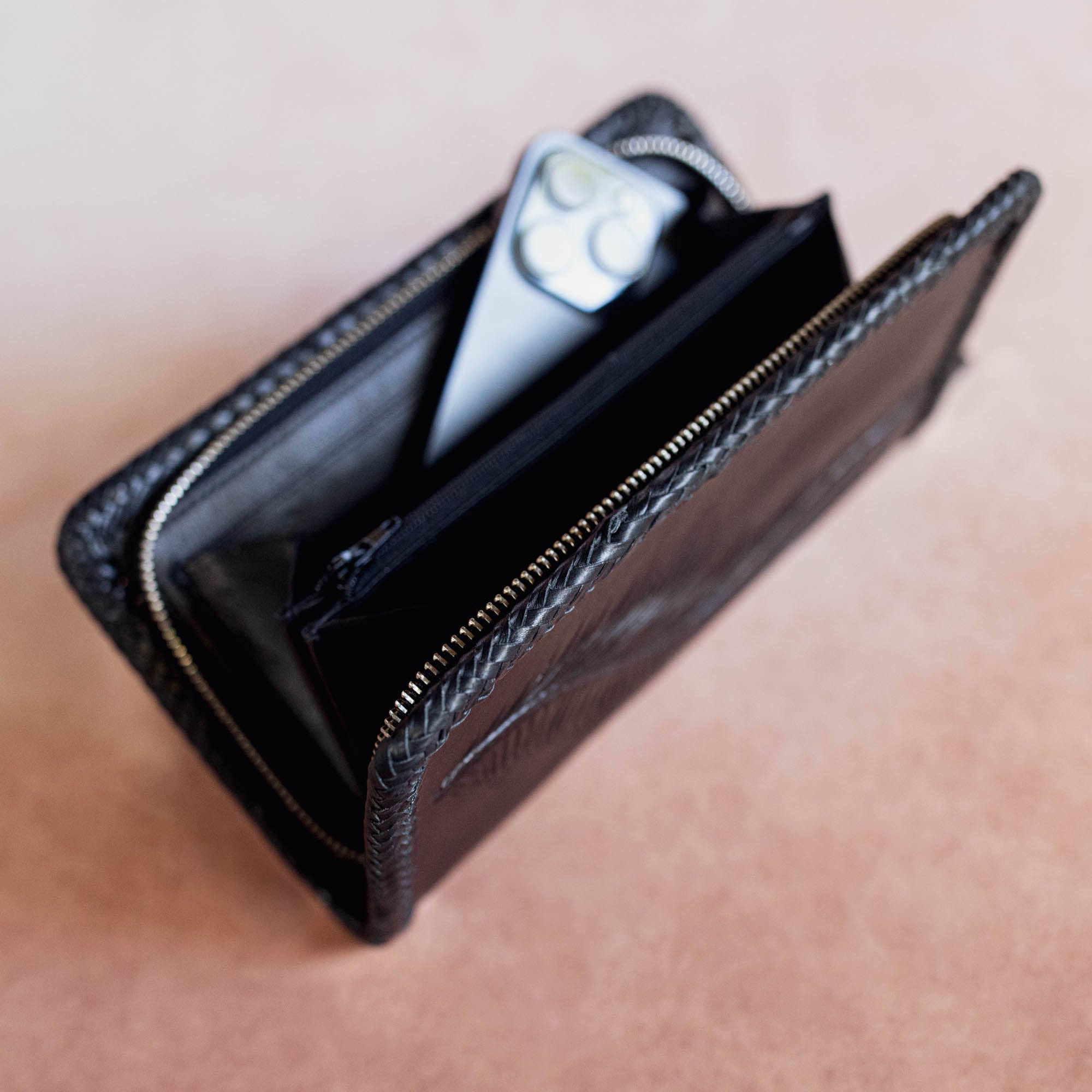 Large Pegasus Wallet with Labradorite