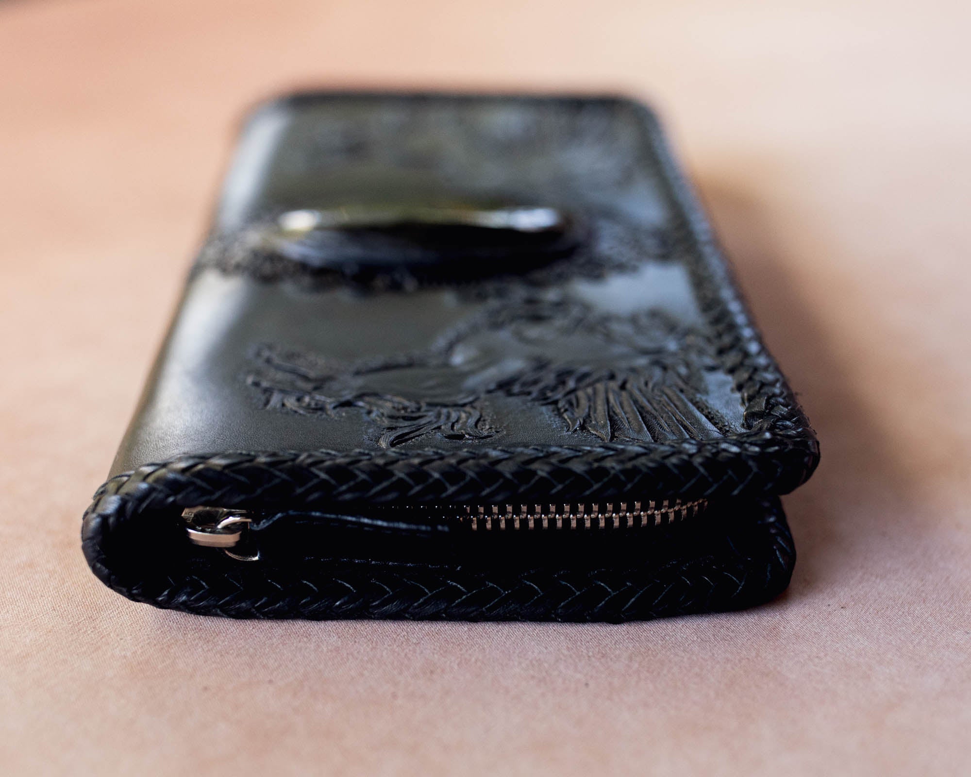 Large Pegasus Wallet with Labradorite