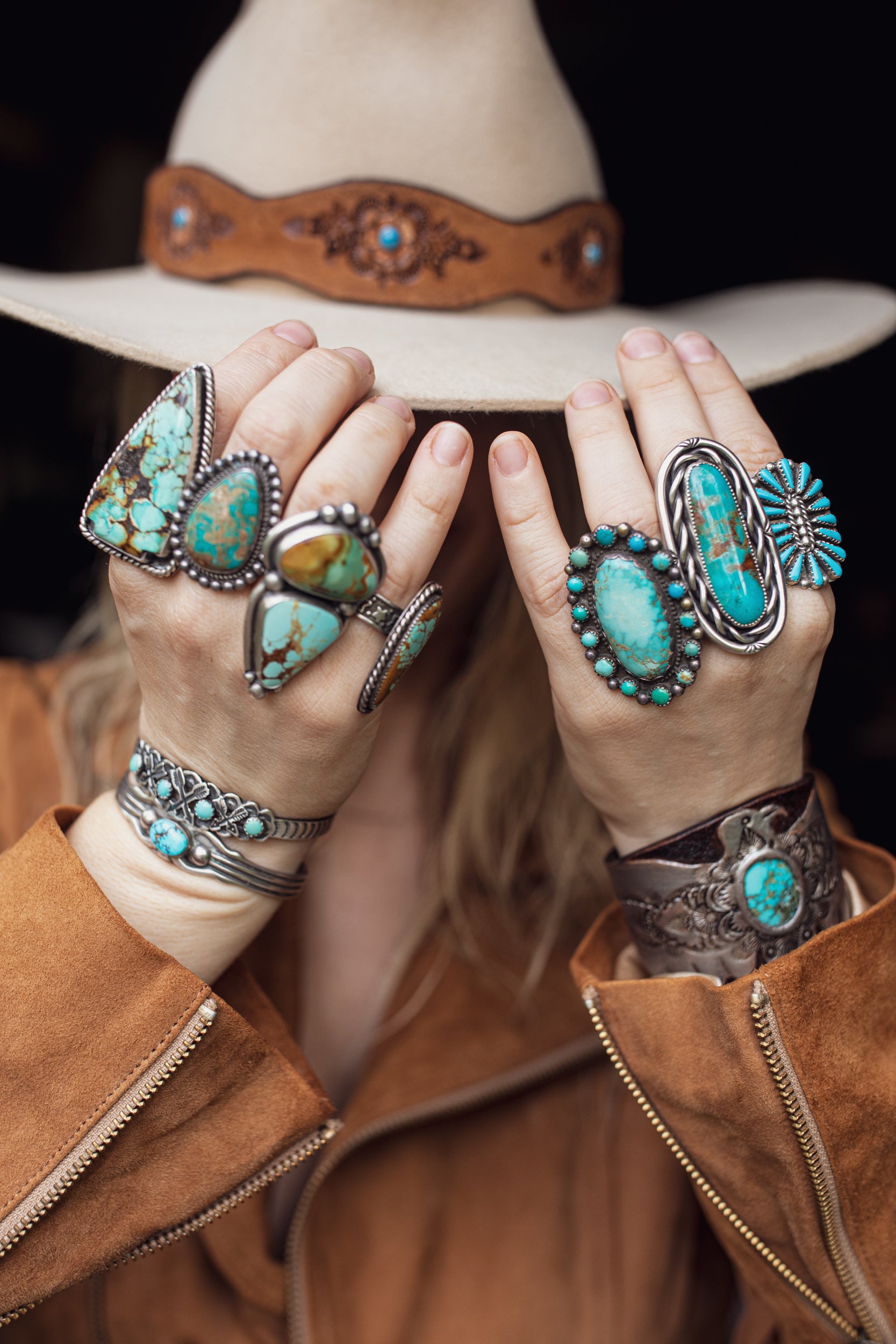 Vintage Zuni Cluster Ring