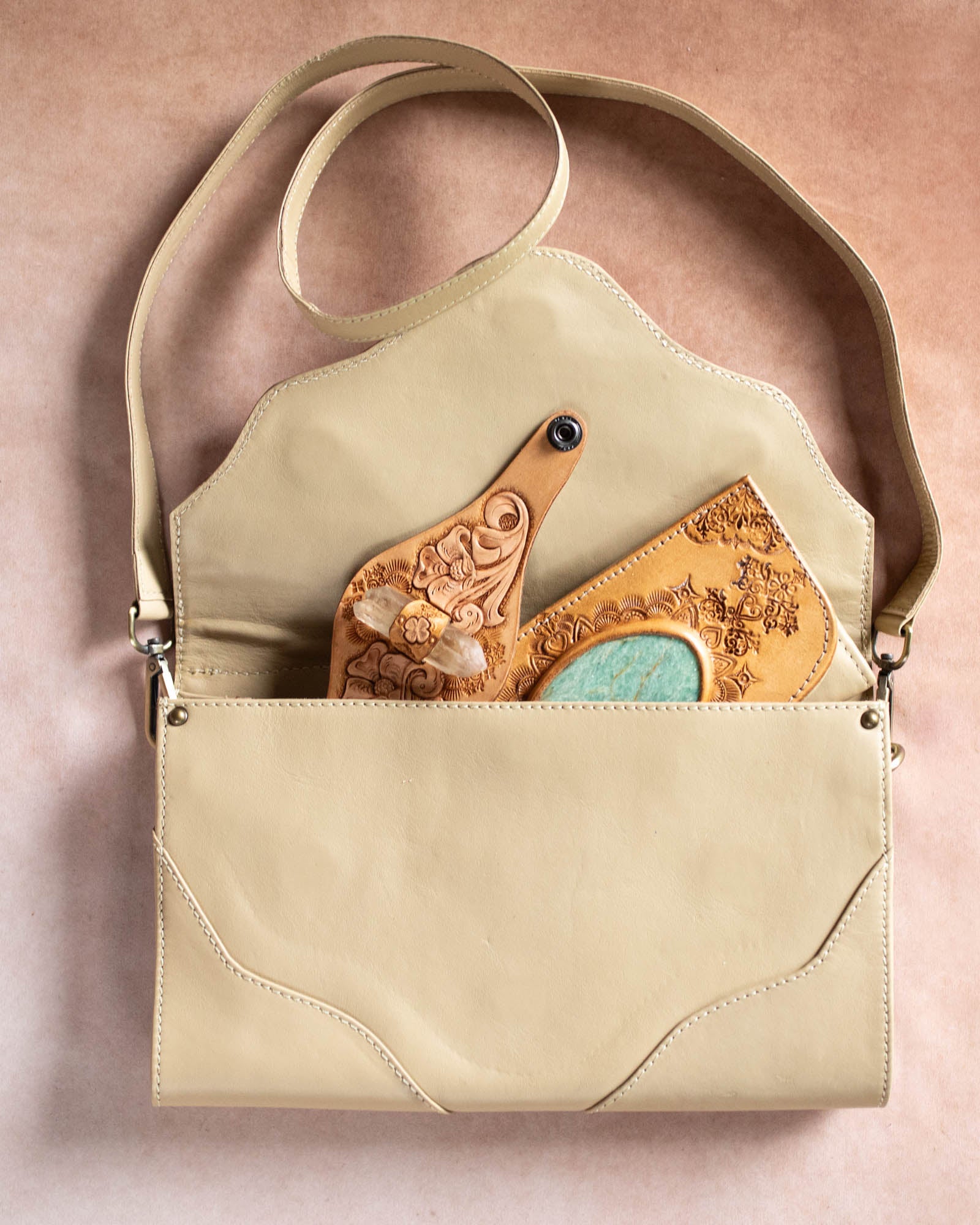 Pegasus Clutch with Citrine