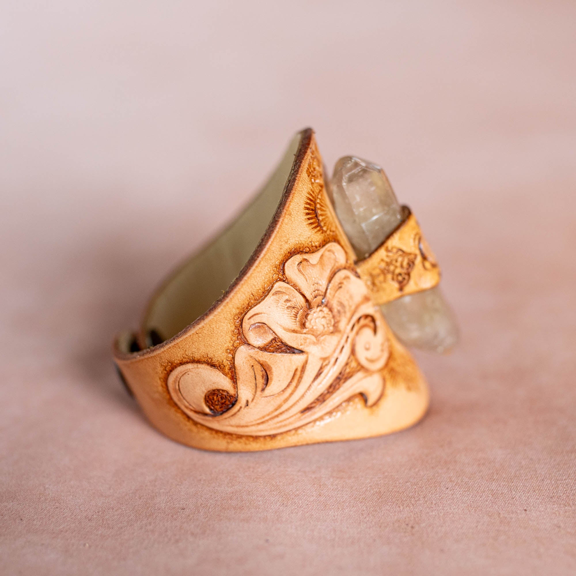 Western Priestess Cuff with Citrine