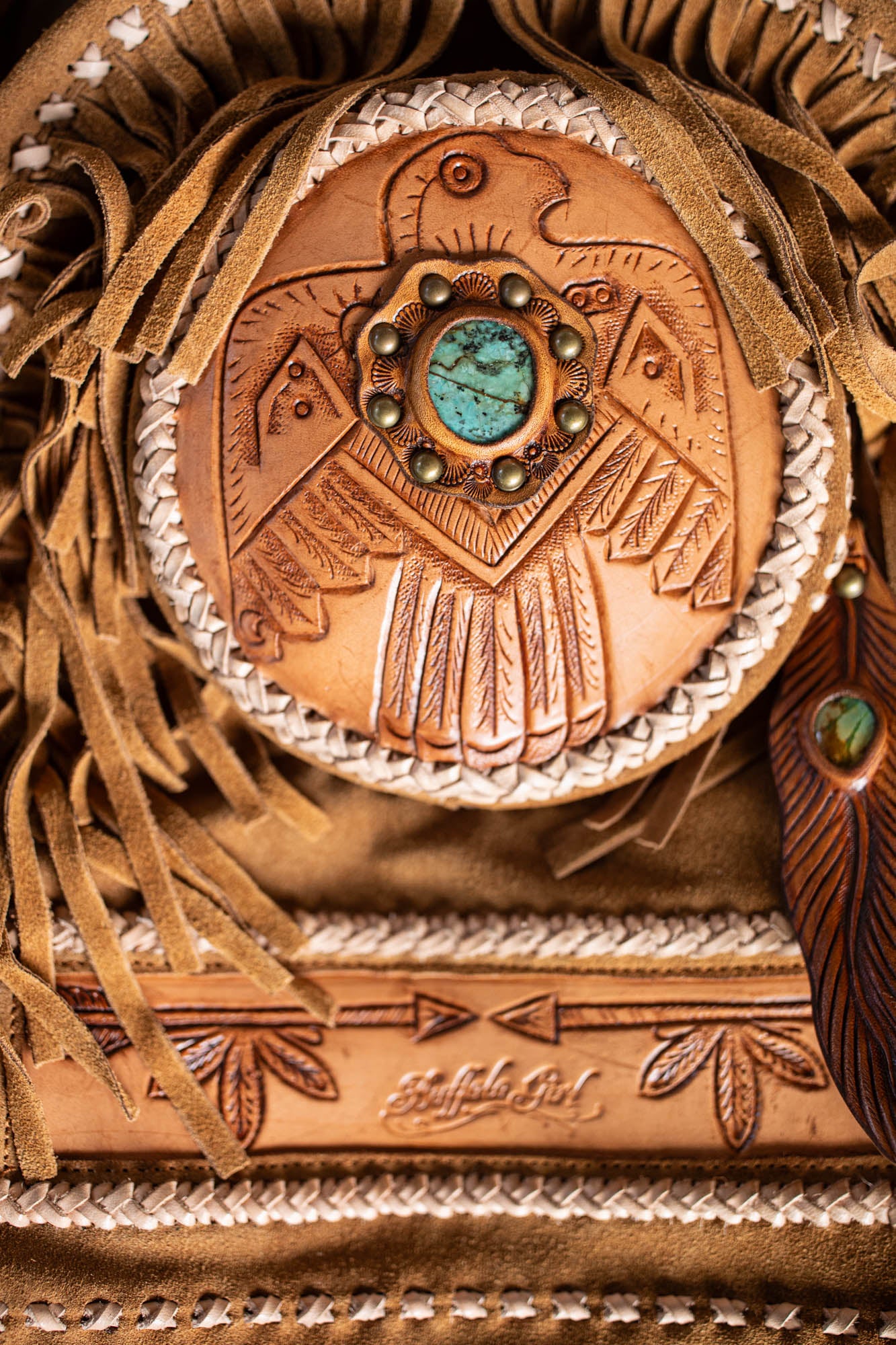 Only The Brave Thunderbird Backpack with Turquoise