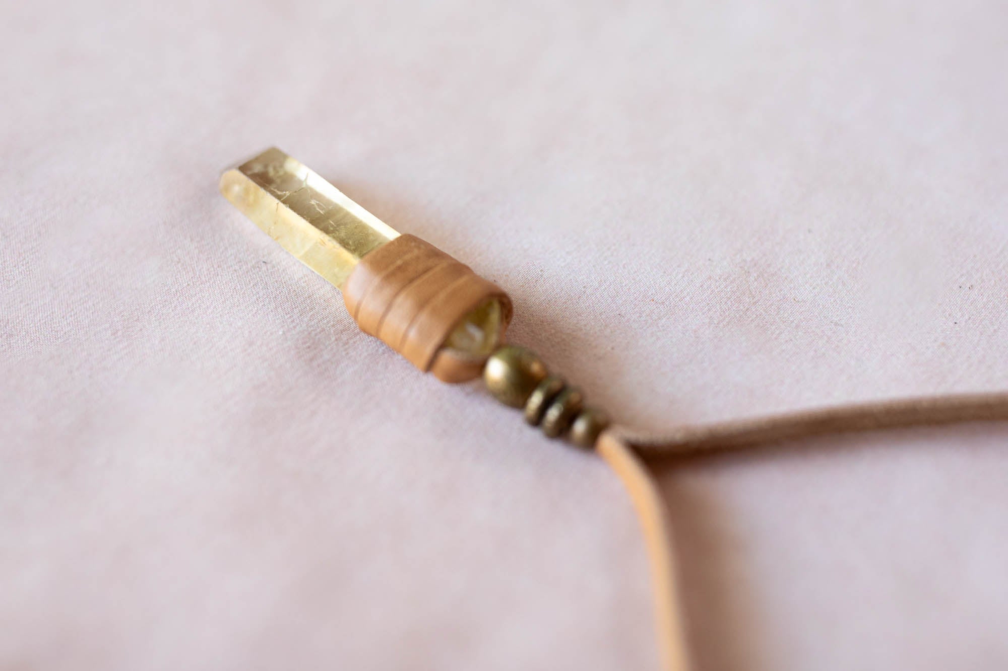 Citrine Priestess Necklace