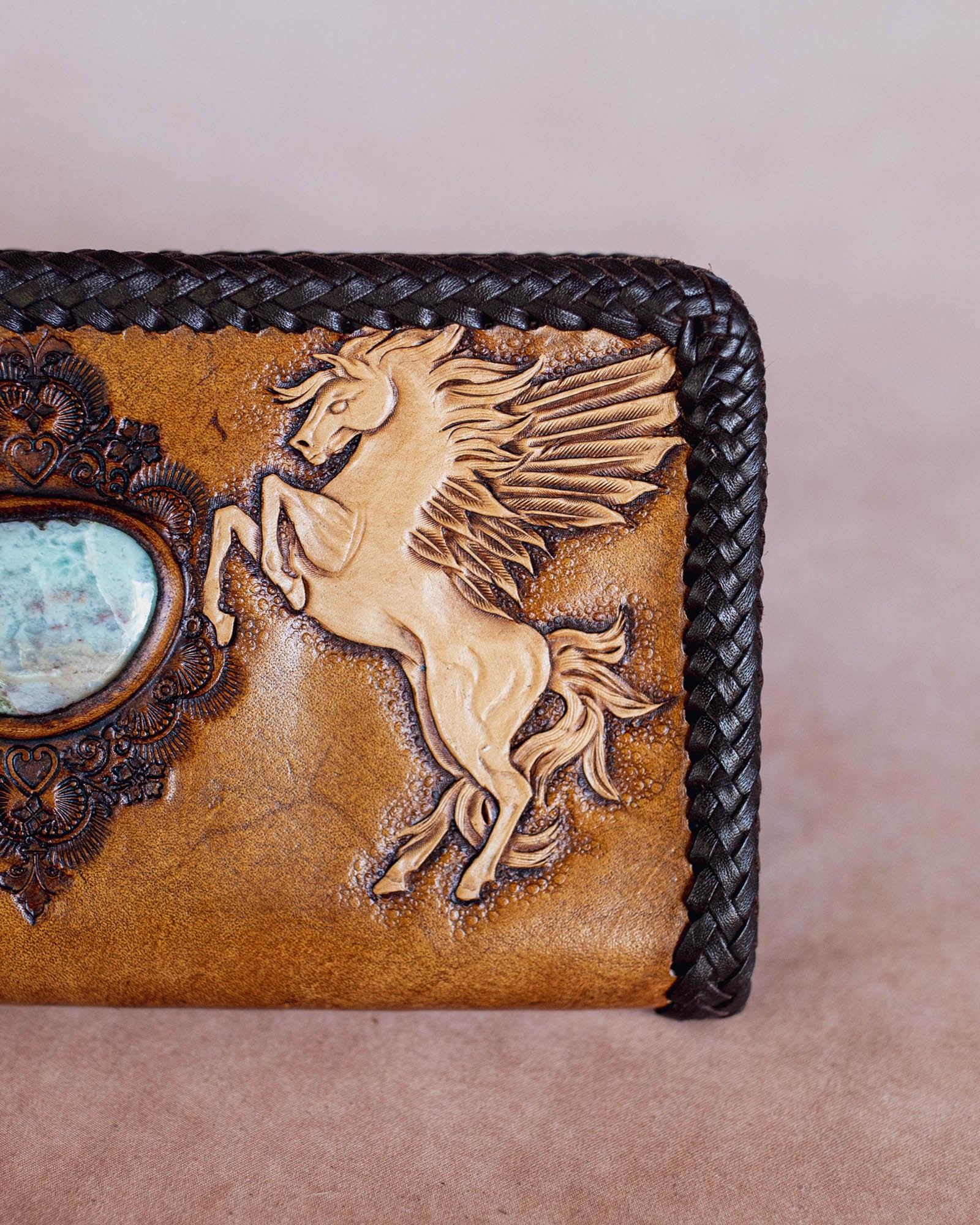 Large Double Sided Pegasus & Rebel Eagle Wallet